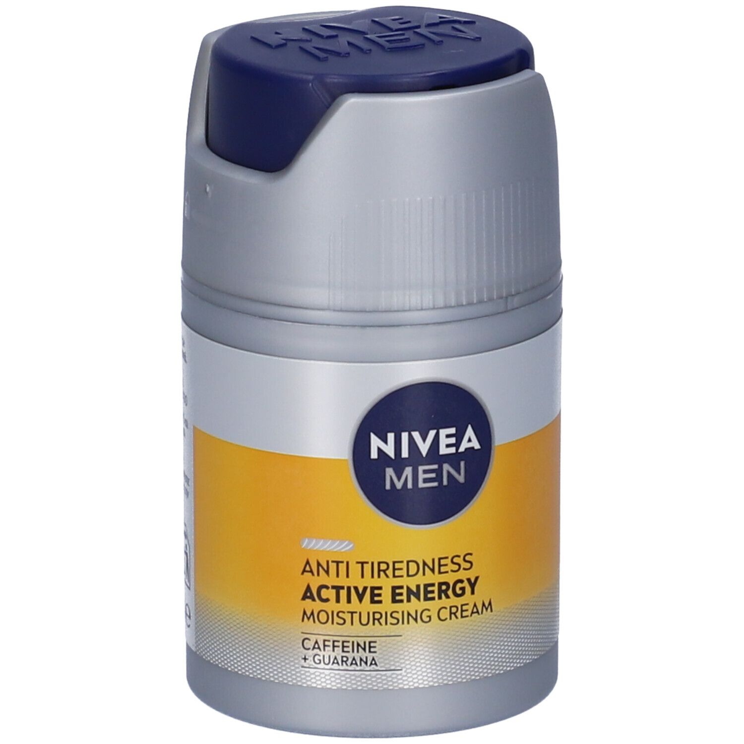 Nivea Men Skin Energy Crema Idratante Viso 50 ml, Crema viso uomo con Caffeina rivitalizzante