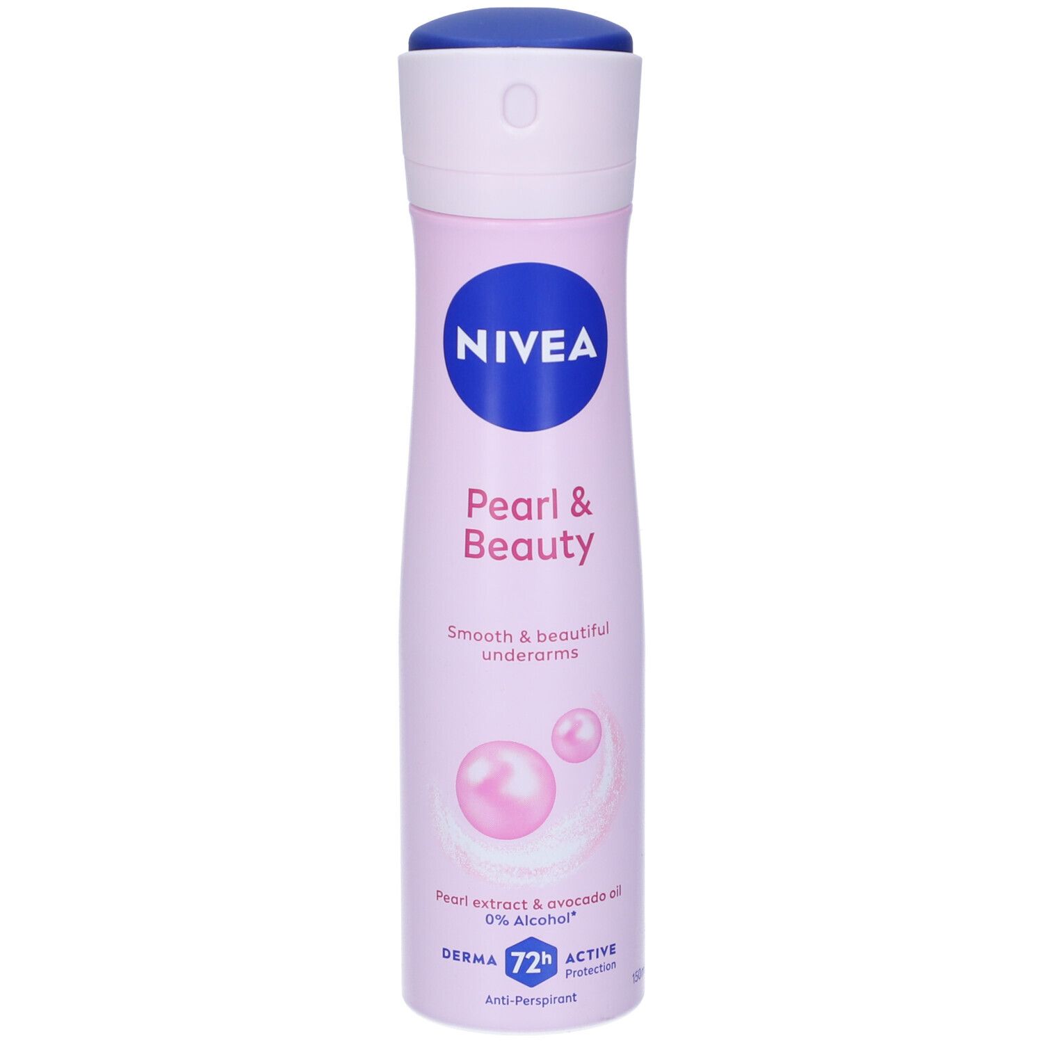 Nivea Pearl & Beauty Deodorante Spray 150ml, Deodorante donna antitraspirante per una pelle luminosa