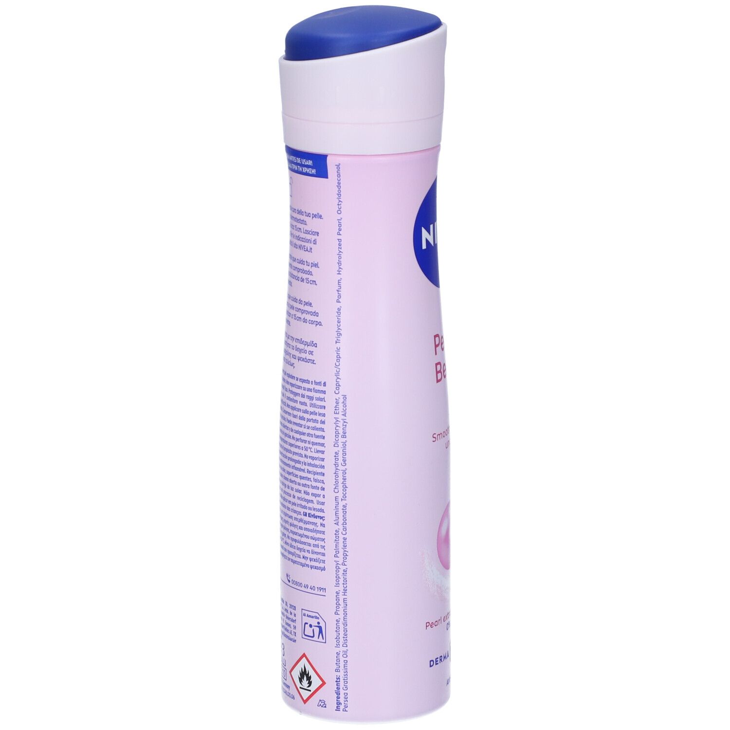 Nivea Pearl & Beauty Deodorante Spray 150ml, Deodorante donna antitraspirante per una pelle luminosa