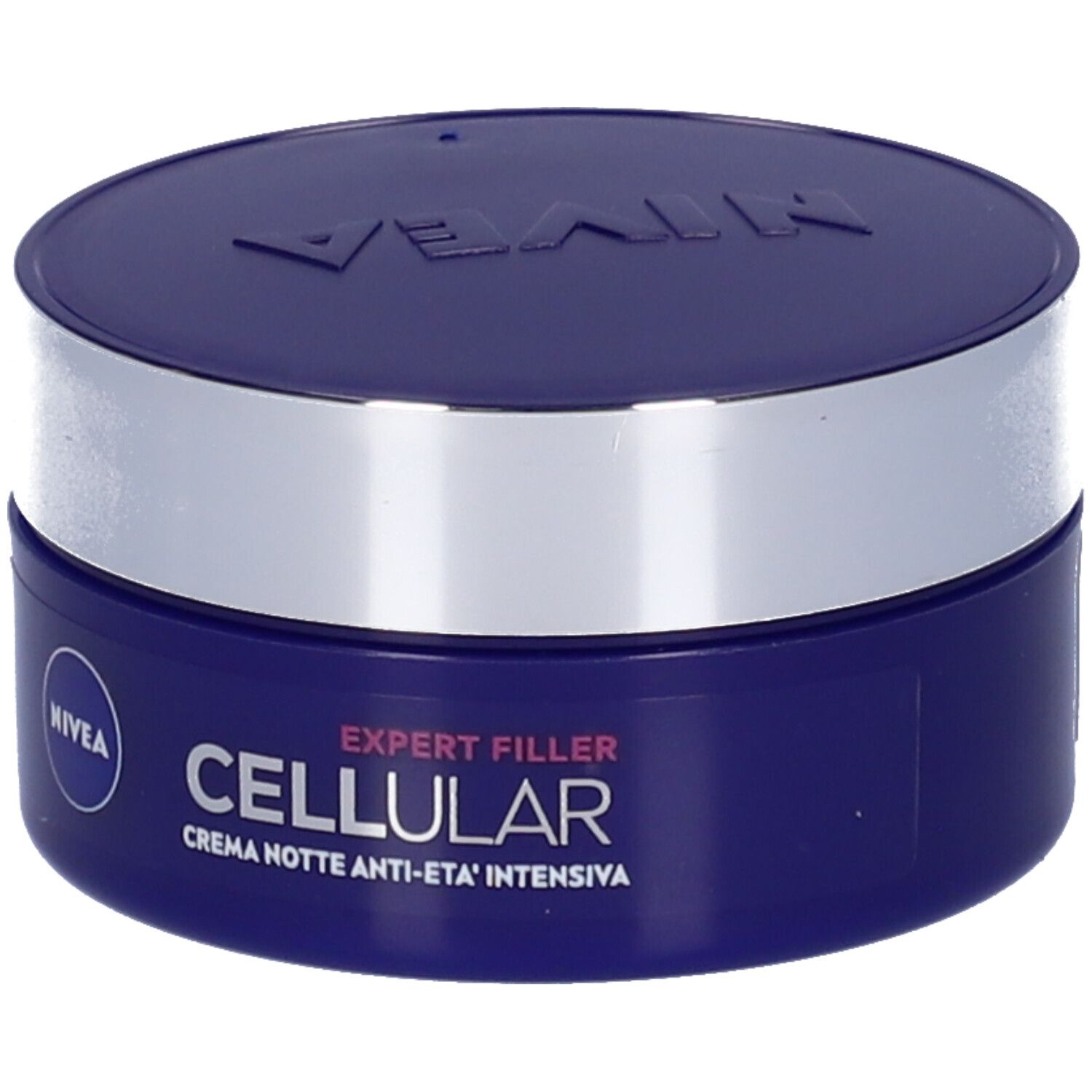 Nivea Cellular Expert Filler Crema Notte Anti-Età Intensiva SPF15 50 ml, Crema viso antirughe notte