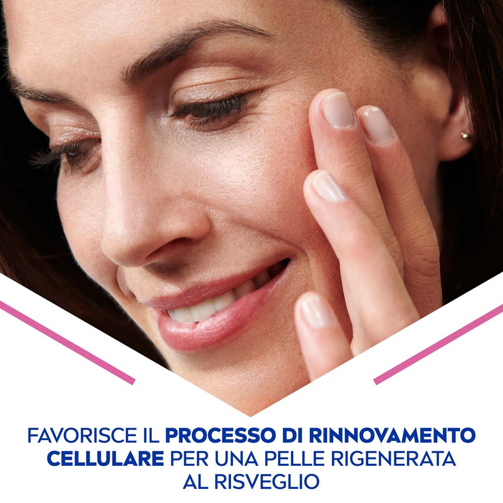 Nivea Cellular Expert Filler Crema Notte Anti-Età Intensiva SPF15 50 ml, Crema viso antirughe notte