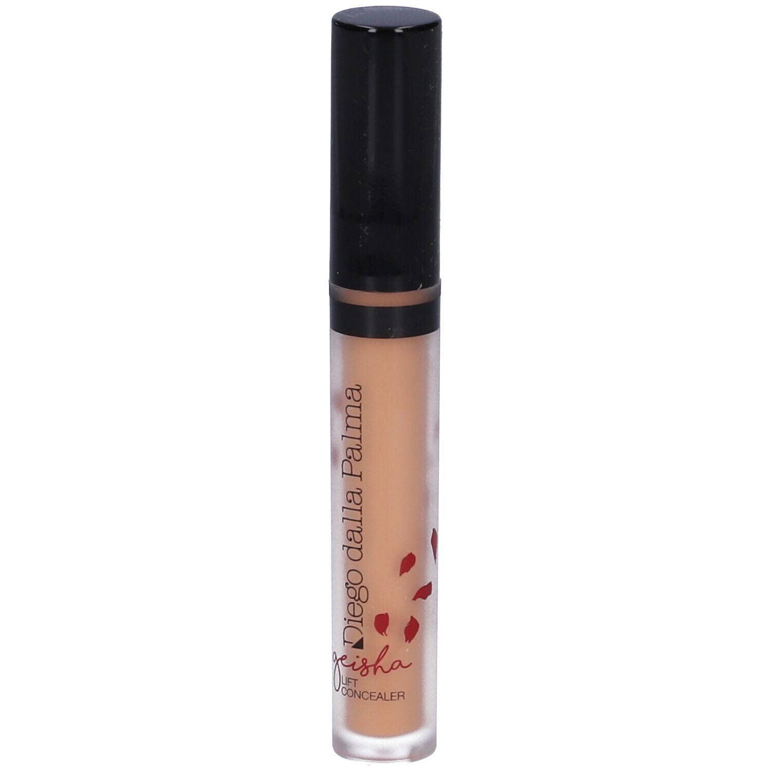 Correttore beige con tappo nero. Scritta: Diego dalla Palma, Geisha Lift Concealer.