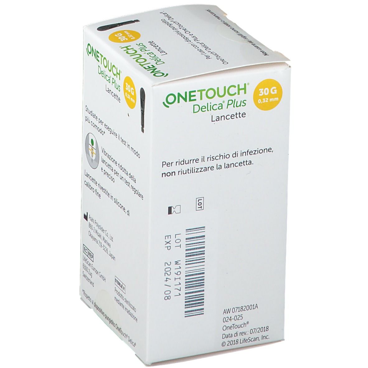 ONETOUCH® Delica® Plus Lancette