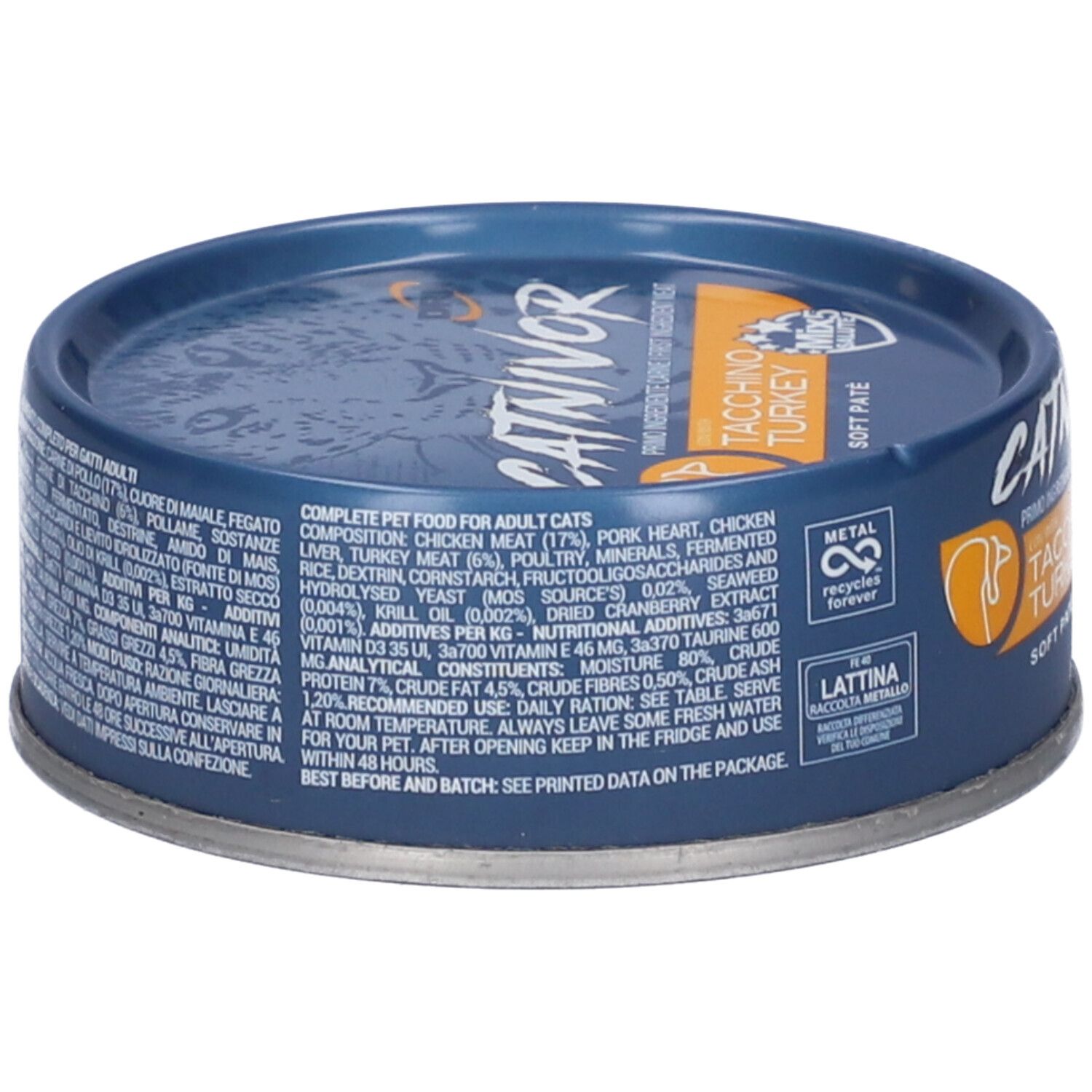 Catnivor Tacchino 80 G