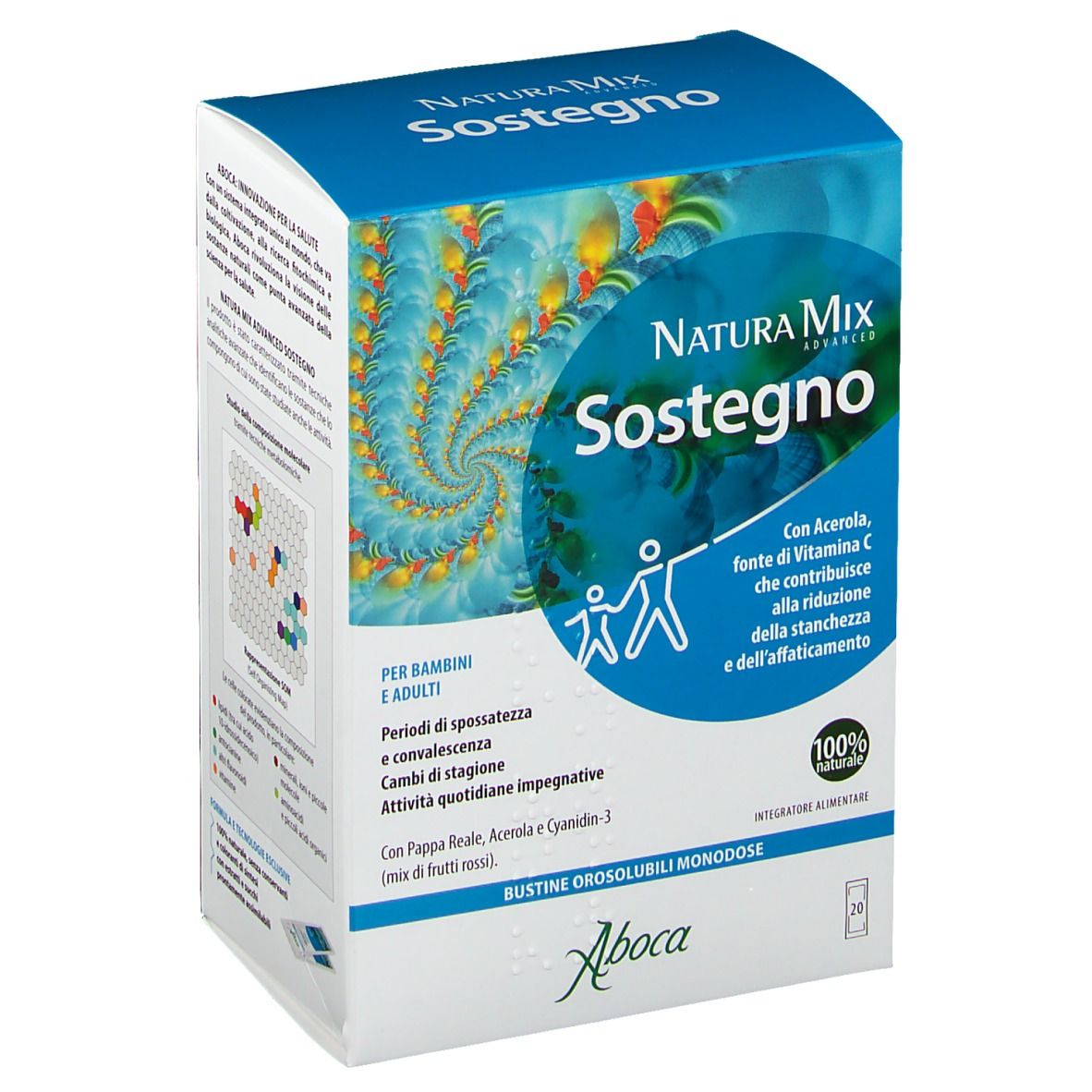 Aboca® Natura Mix Advanced Sostegno Bustine Orosolubili