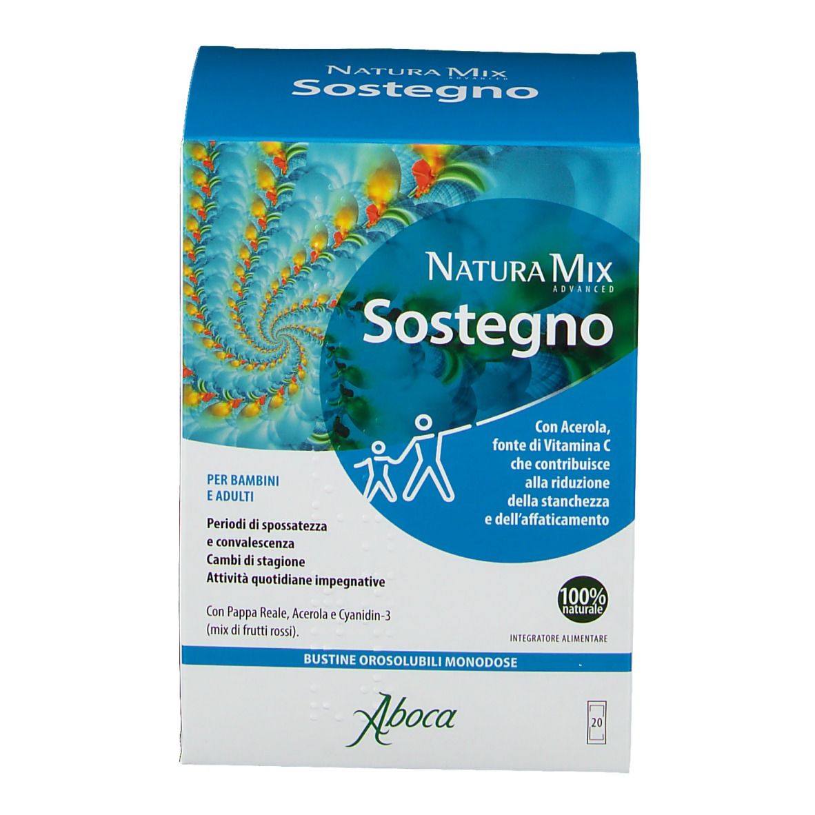 Aboca® Natura Mix Advanced Sostegno Bustine Orosolubili