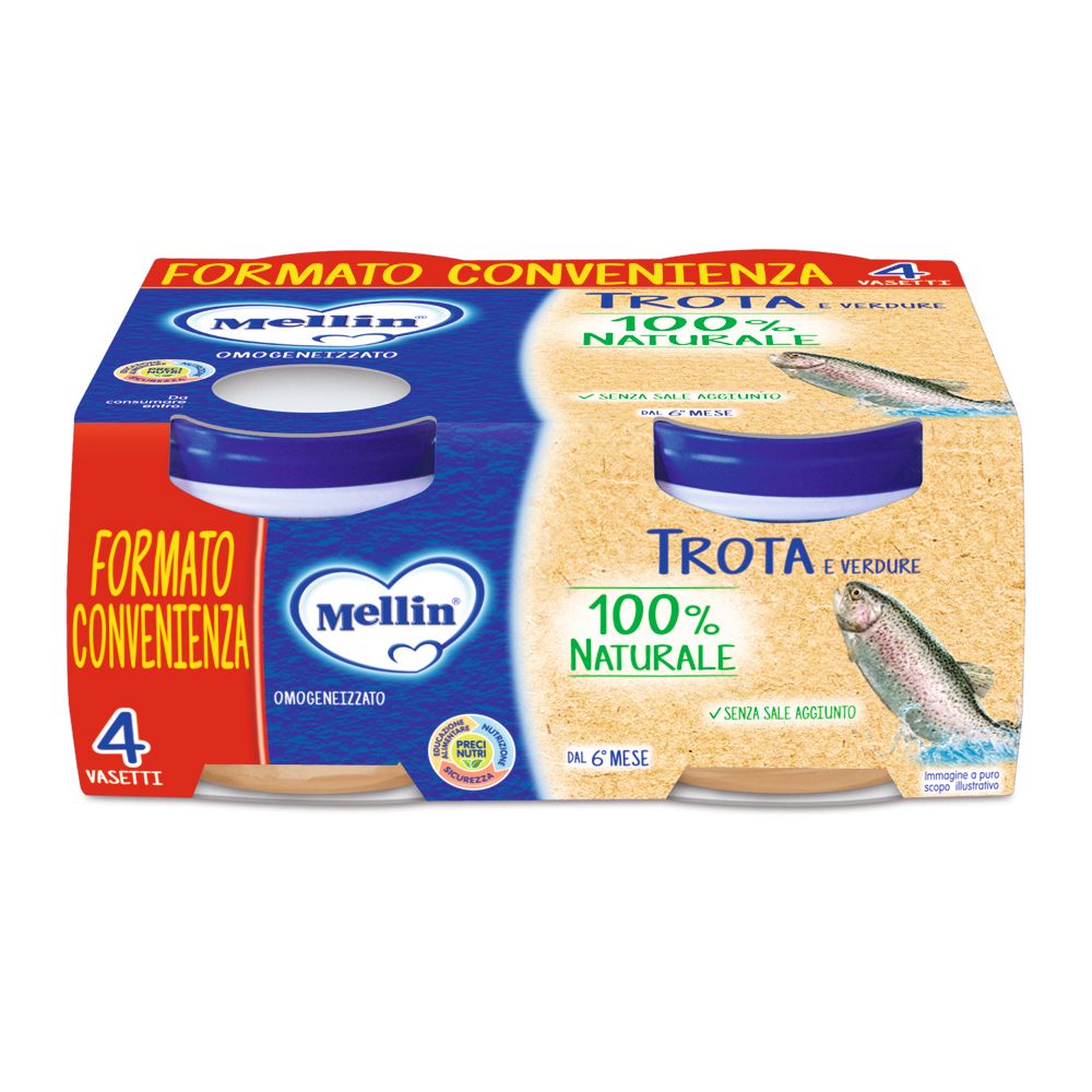 Mellin Omogenizzato Trota