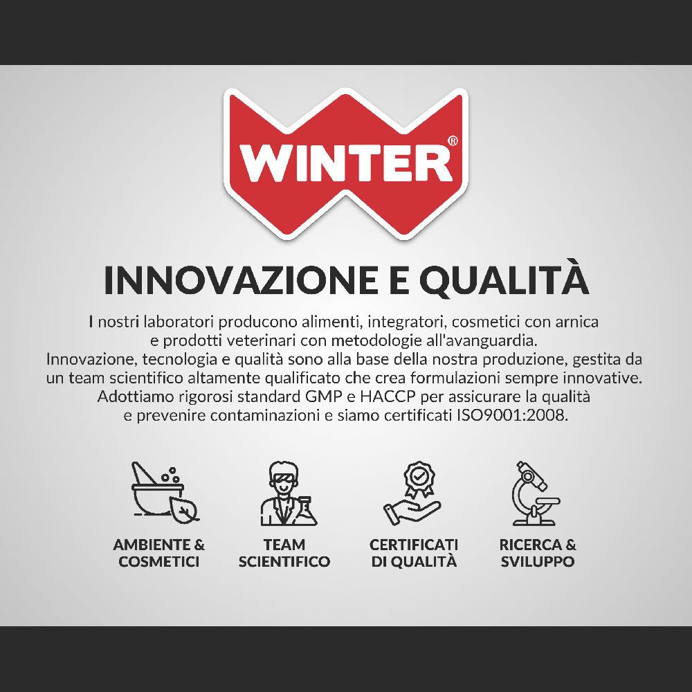 Winter: Innovazione e qualità in alimenti, integratori e cosmetici.
