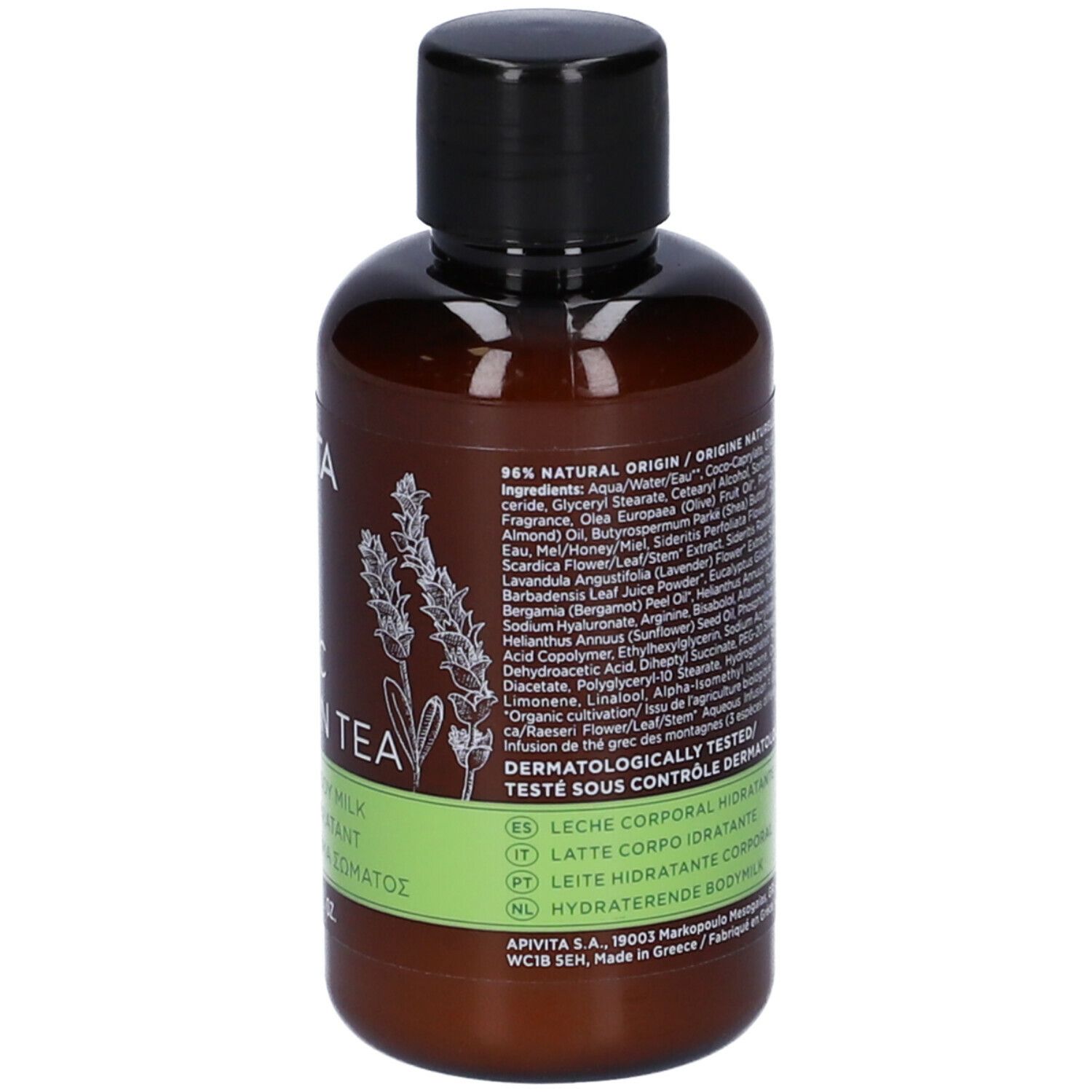 Apivita Latte Corpo Idratante Tonic Mountain Tea