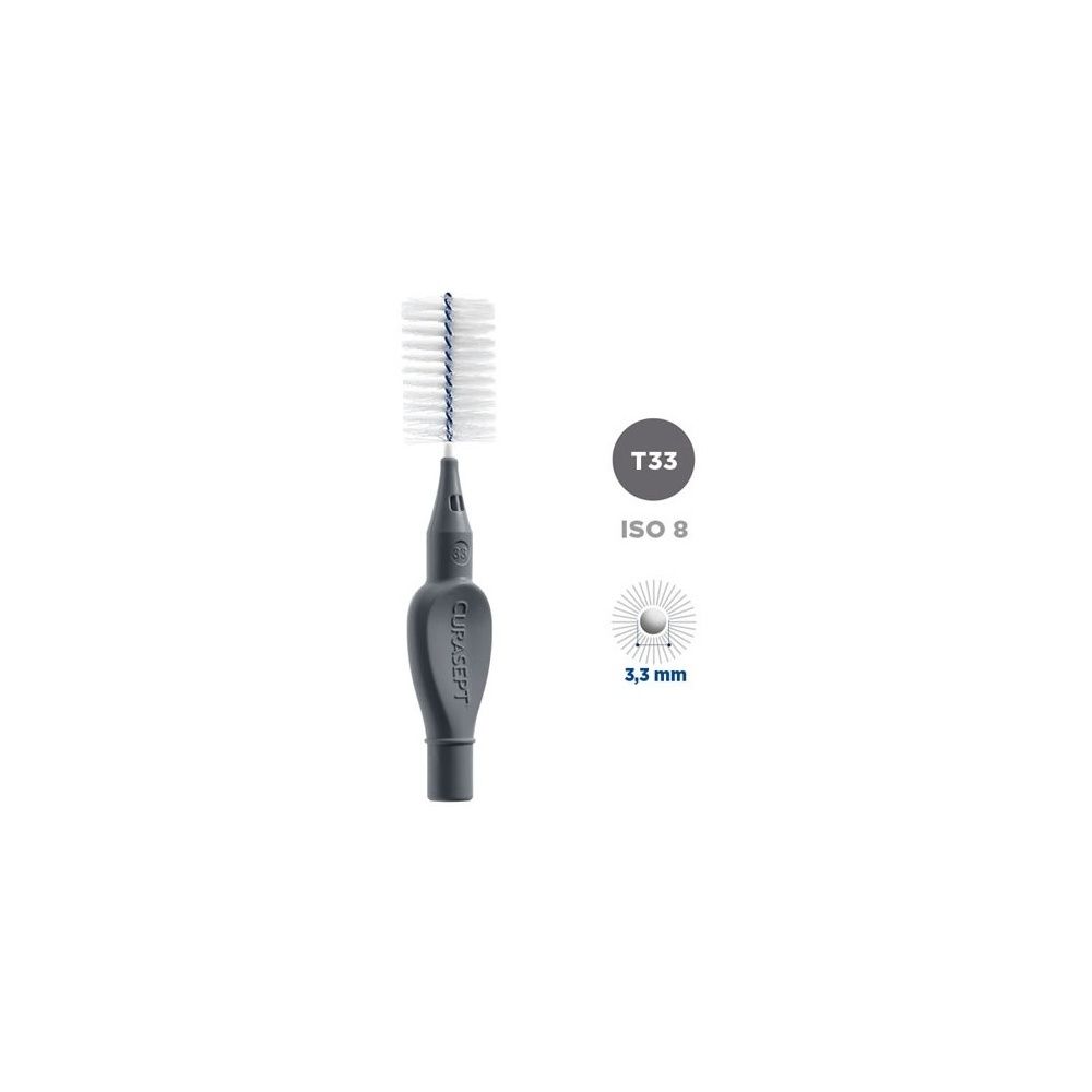 Curasept Proxi T33 Antracite/Anthracite 5 Pezzi