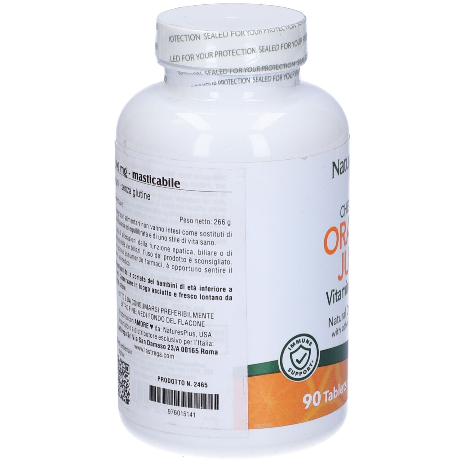 Orange Juice Vitamina C 500Mg 90 Tavolette