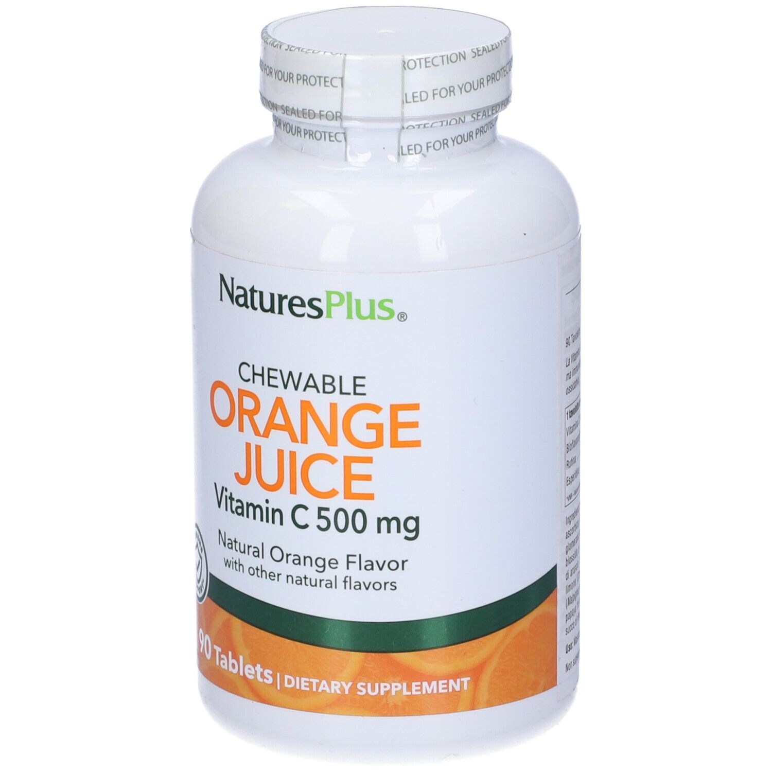 Orange Juice Vitamina C 500Mg 90 Tavolette