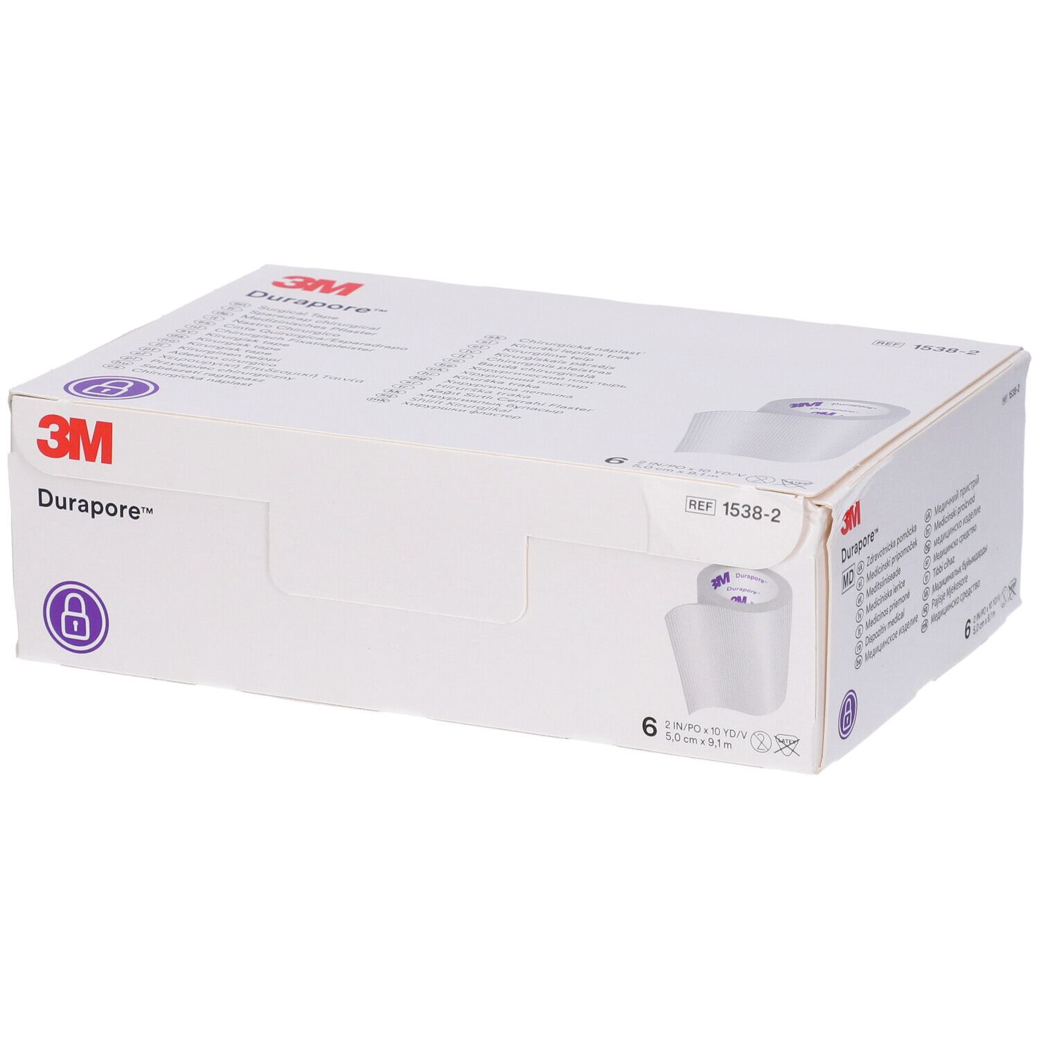 Durapore Cerotto In Rocchetto 5 cm x 9,1 m