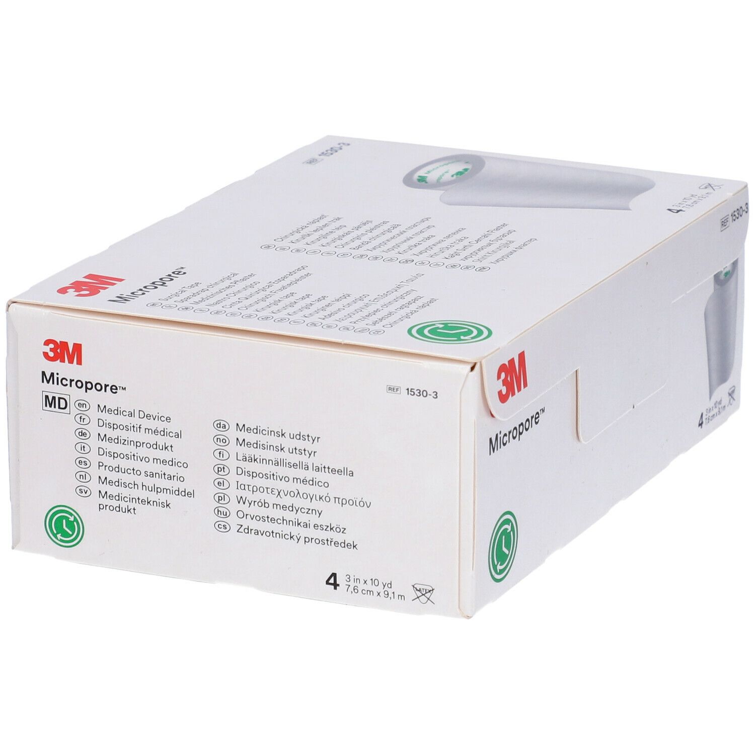 3M™ Micropore™ Cerotto in TNT 7,5 cm x 9,1 m