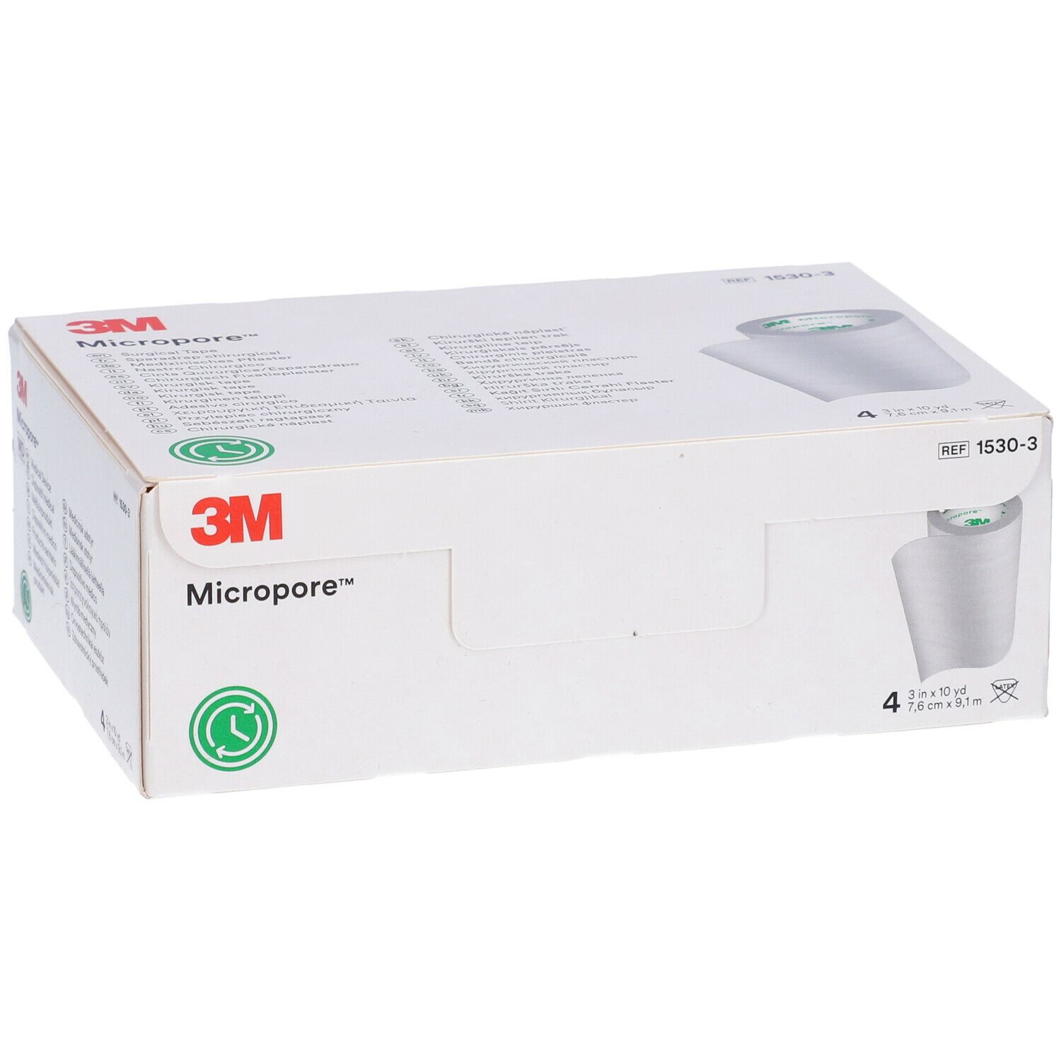 3M™ Micropore™ Cerotto in TNT 7,5 cm x 9,1 m