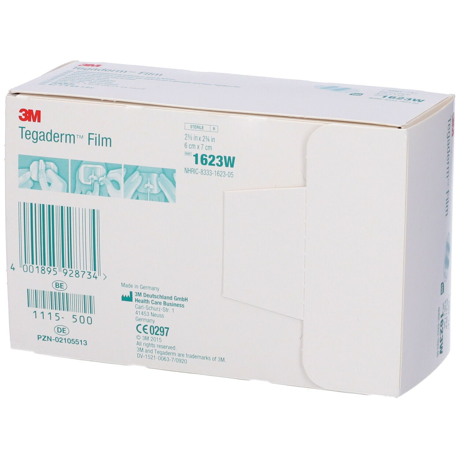 3M Tegaderm™ Film 6 x 7 cm