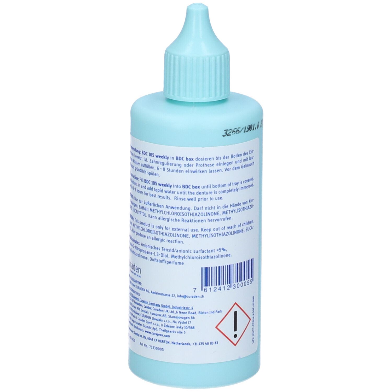 Curaprox Bdc 105 Weekly Detergente Concentrato Da Diluire 100 Ml 1 Pezzo