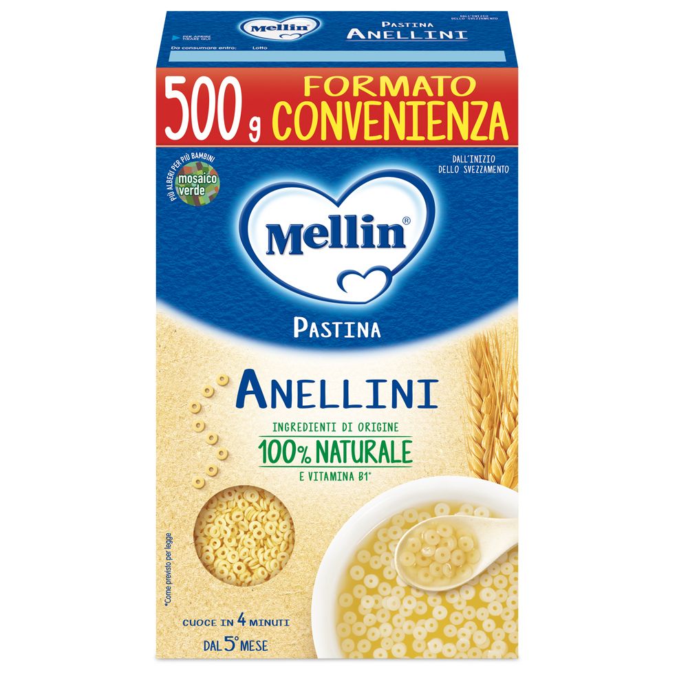 Mellin Pasta Anellini 500 G