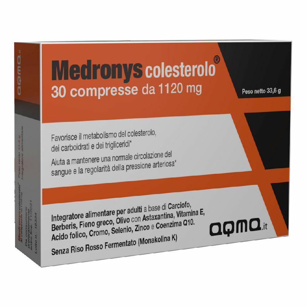 Medronys Colesterolo 30 Compresse