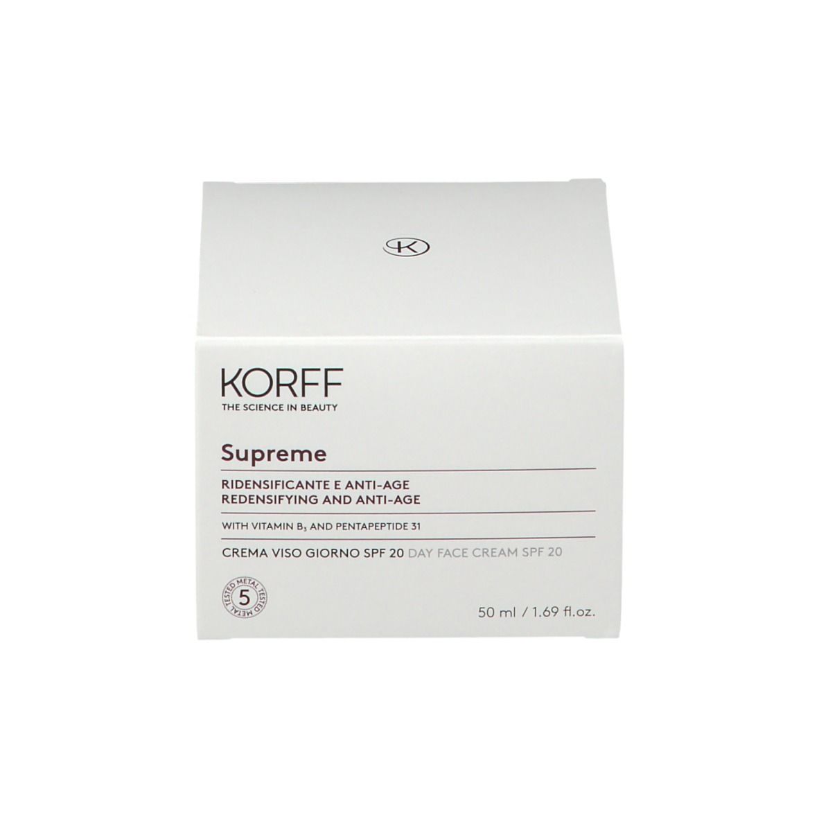 KORFF Supreme Crema Viso Giorno SPF 20