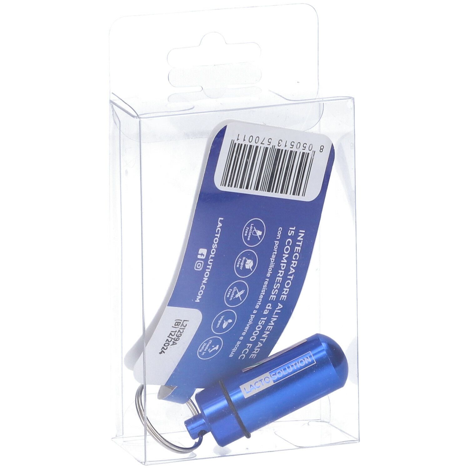 Lactosolution 15000 15 Compresse Con Portapillole