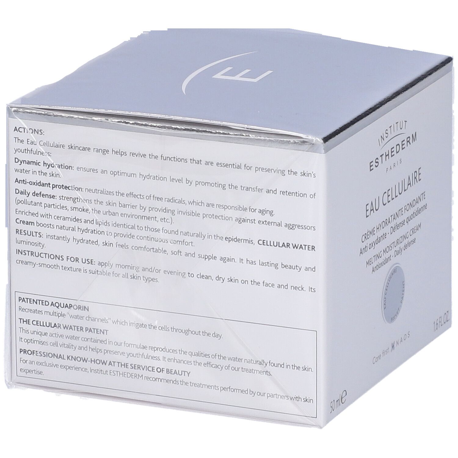 Eau Cellulaire Crème Hydratante Fondante
