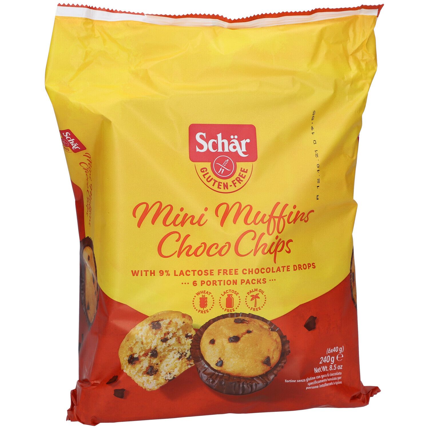 Schär Mini Muffins Choco Chips 6x40 g