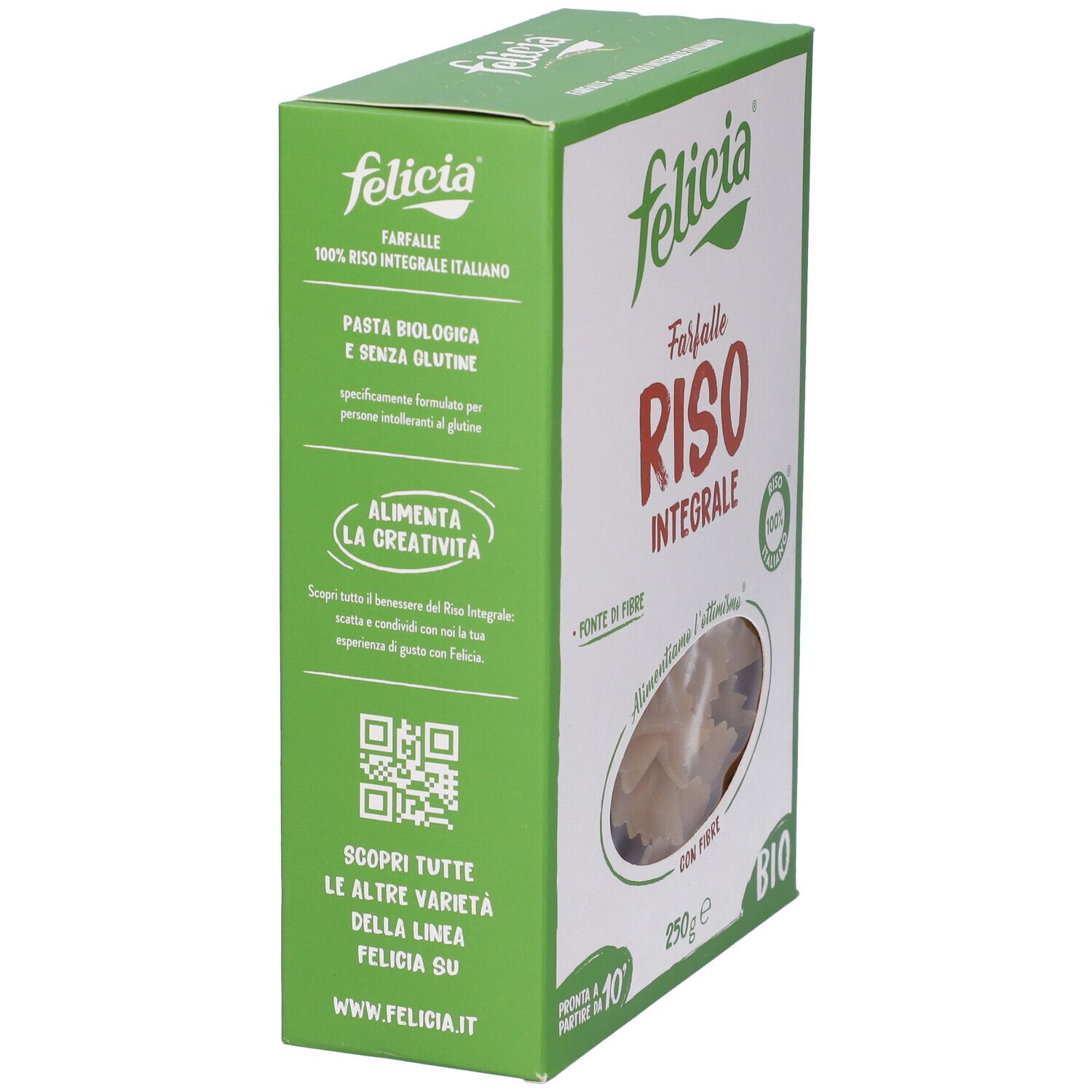 Felicia Farfalle Riso Integrale 250 G