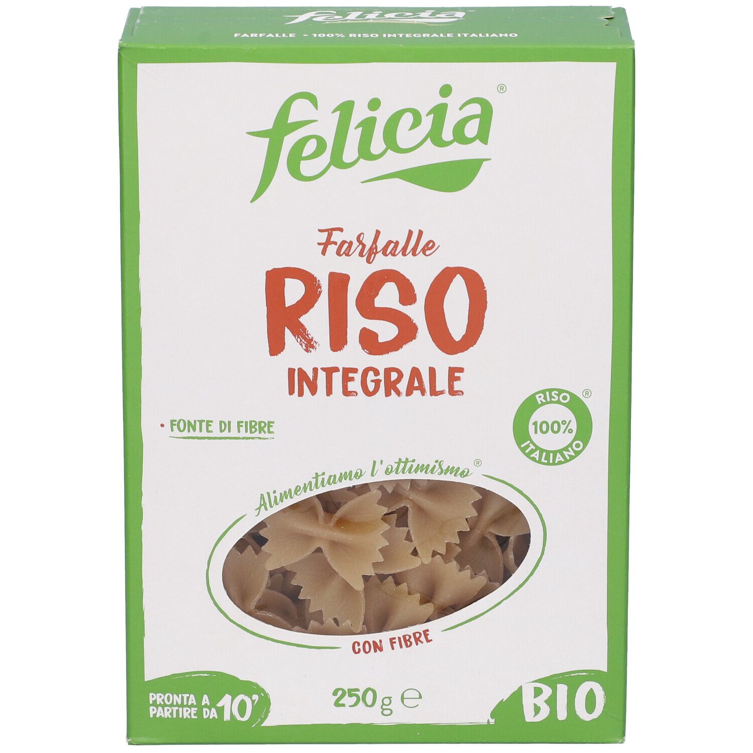 Felicia Farfalle Riso Integrale 250 G