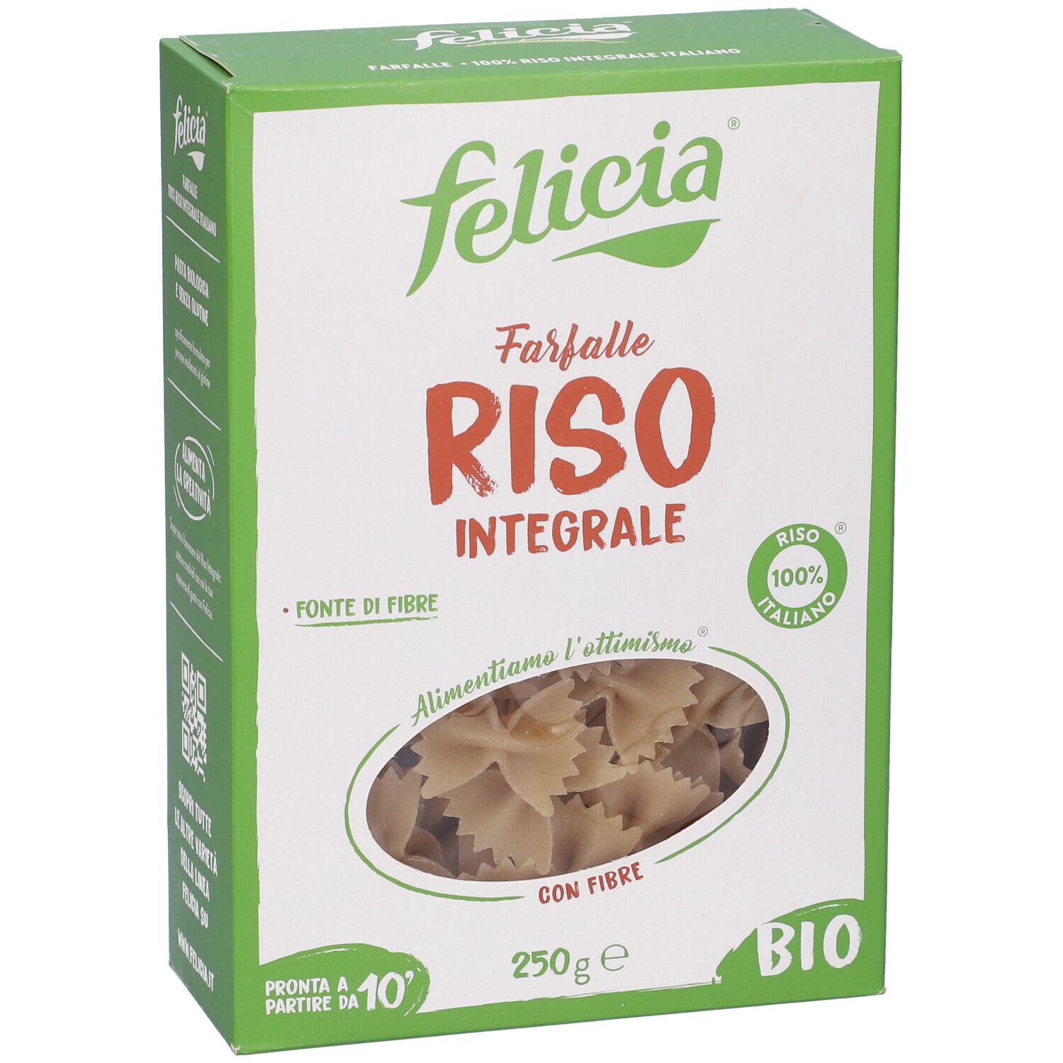 Felicia Farfalle Riso Integrale 250 G