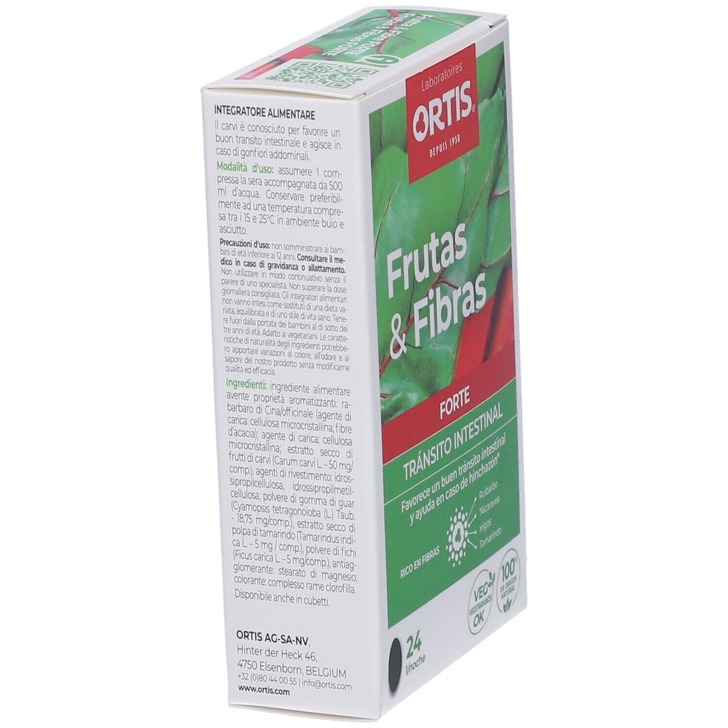 Ortis Frutta&Fibre Forte Compresse 20,72 g