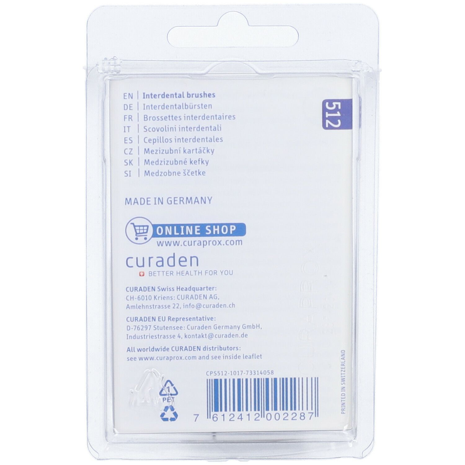 Curaprox CPS 512 Refill
