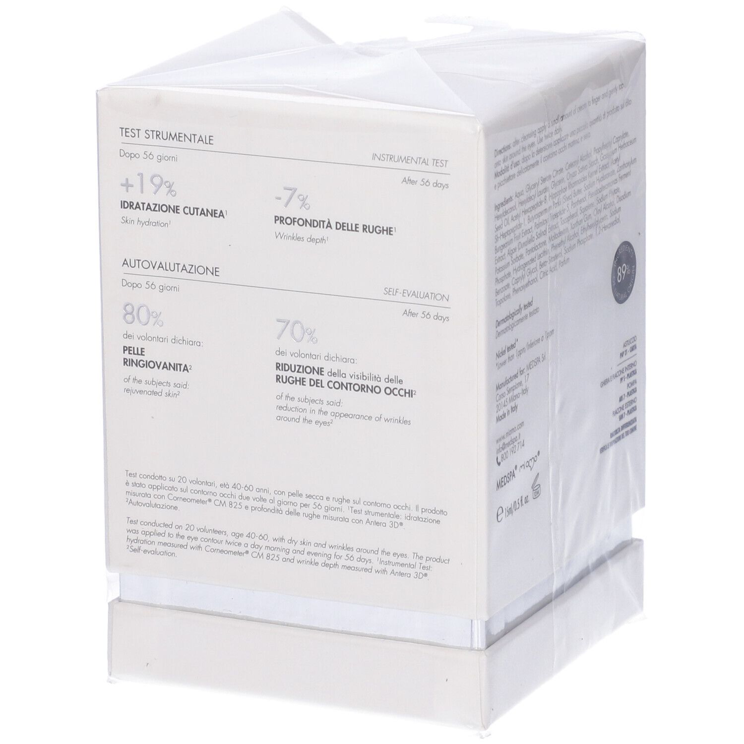 Miamo Age Reverse Eye Cream Crema Occhi Rimpolpante - Liftante - Idratante