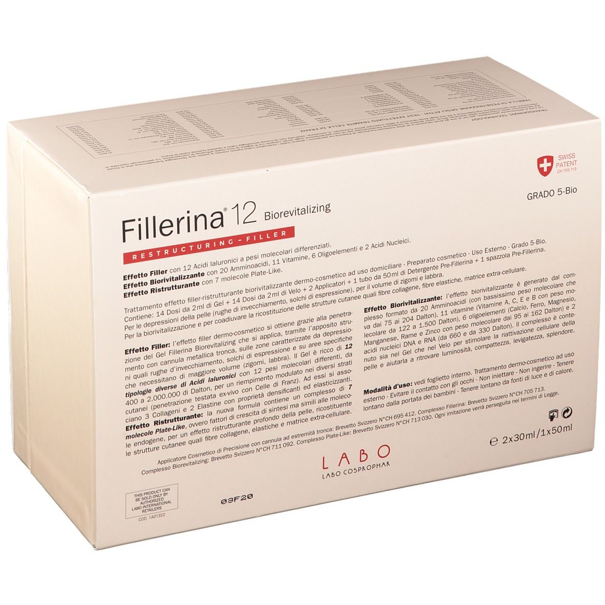 Fillerina 12 Biorevitalizing Restructuring - Filler Grado 5-Bio