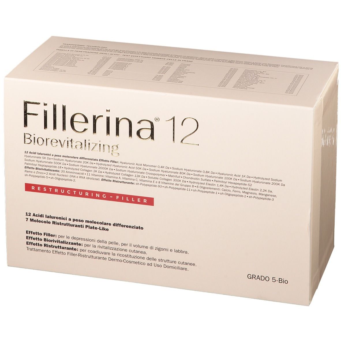 Fillerina 12 Biorevitalizing Restructuring - Filler Grado 5-Bio