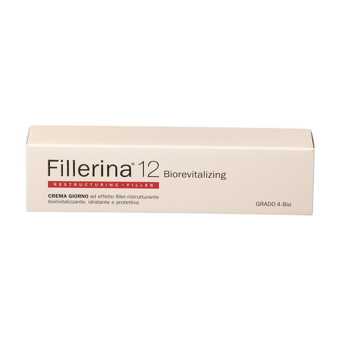 Labo FILLERINA 12 BIOREVITALIZING Tagescreme – Anti-Falten, Feuchtigkeitsspendend, Grad 5 Bio, 50 Ml