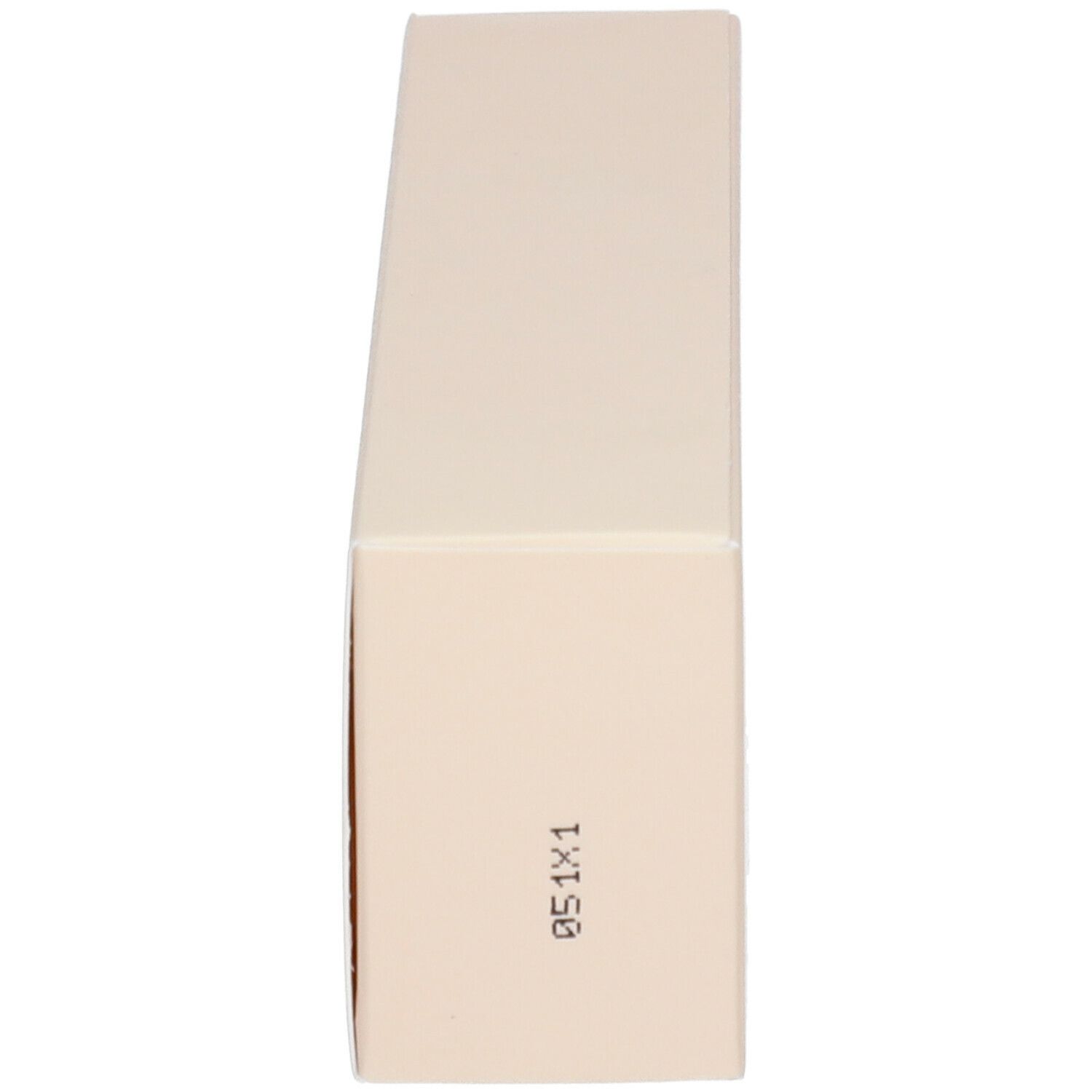 Confezione beige, vista laterale. Codice prodotto 051x1.