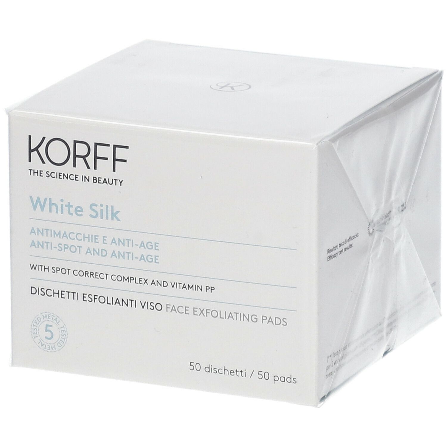 KORFF White Silk Dischetti Esfolianti Viso