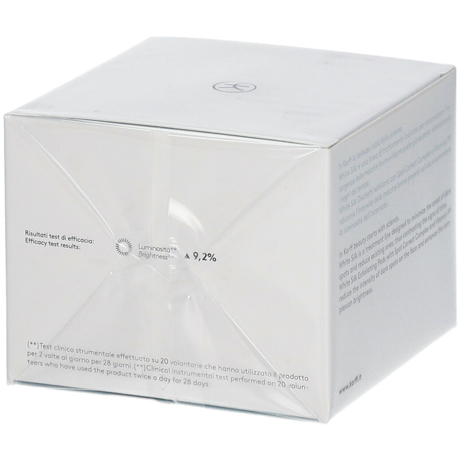 KORFF White Silk Dischetti Esfolianti Viso