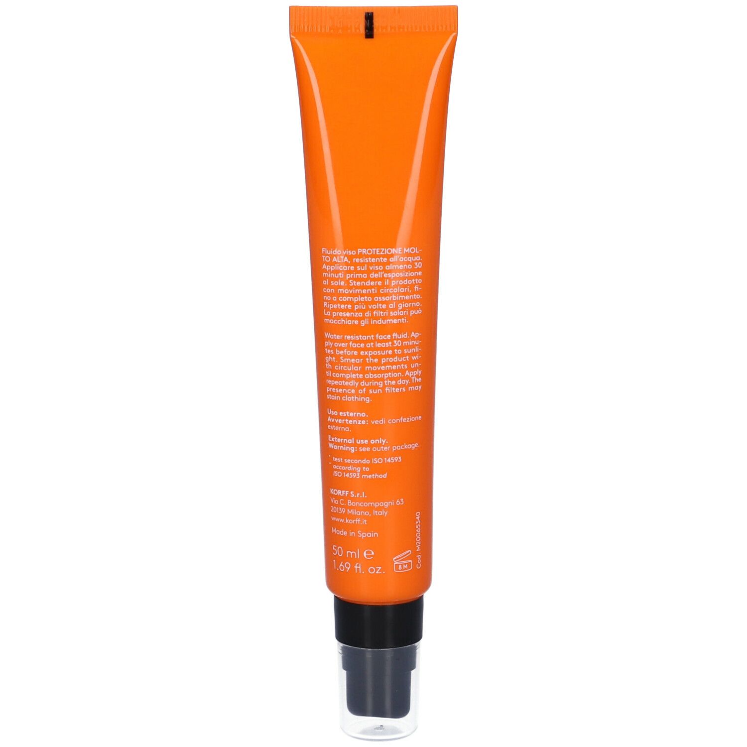 Korff Sun Secret Fluido Viso Antimacchie Spf 50+