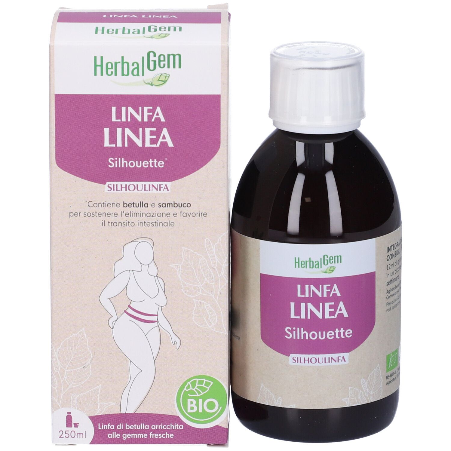 Herbalgem Linfa Linea Silhouette Silhoulinfa Soluzione Orale