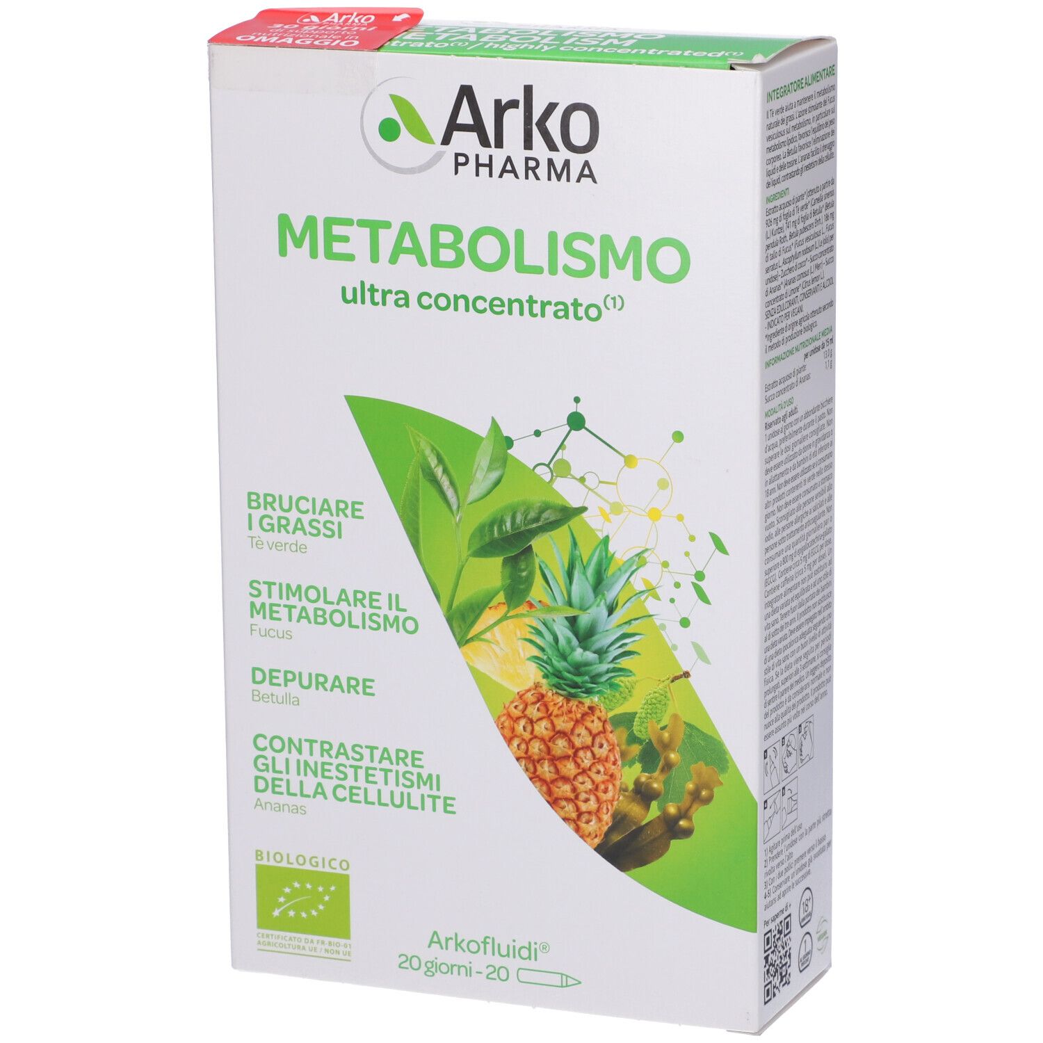 Arkopharma Arkofluidi Metabolismo Bio