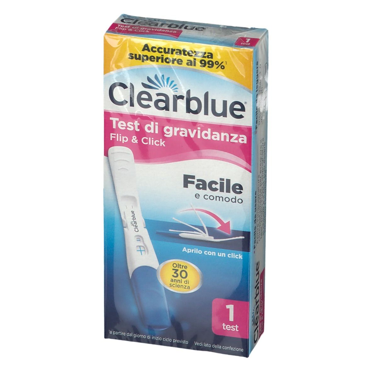 Clearblue® Test di Gravidanza Flip & Click