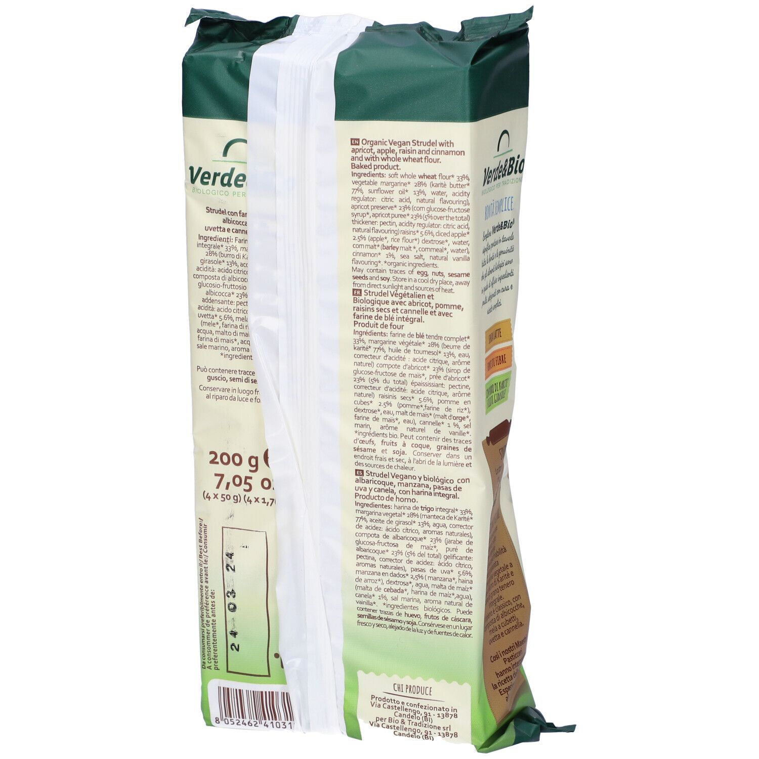 Verde&Bio Strudel Bio Integr A