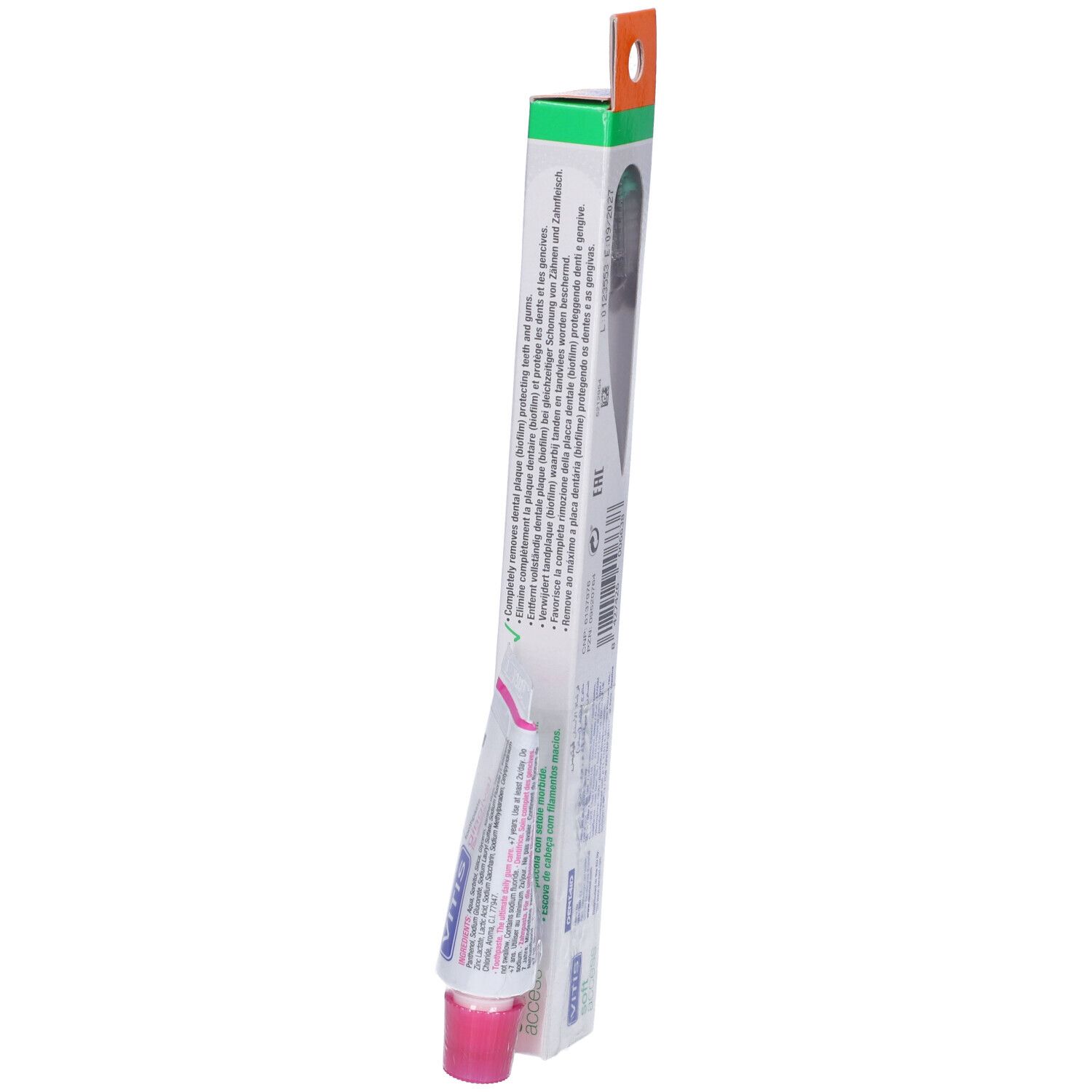 Vitis® Soft Access Blister Spazzolino + Dentifricio Gingival