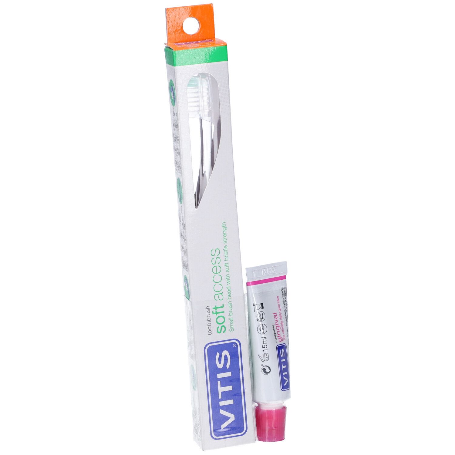 Vitis® Soft Access Blister Spazzolino + Dentifricio Gingival