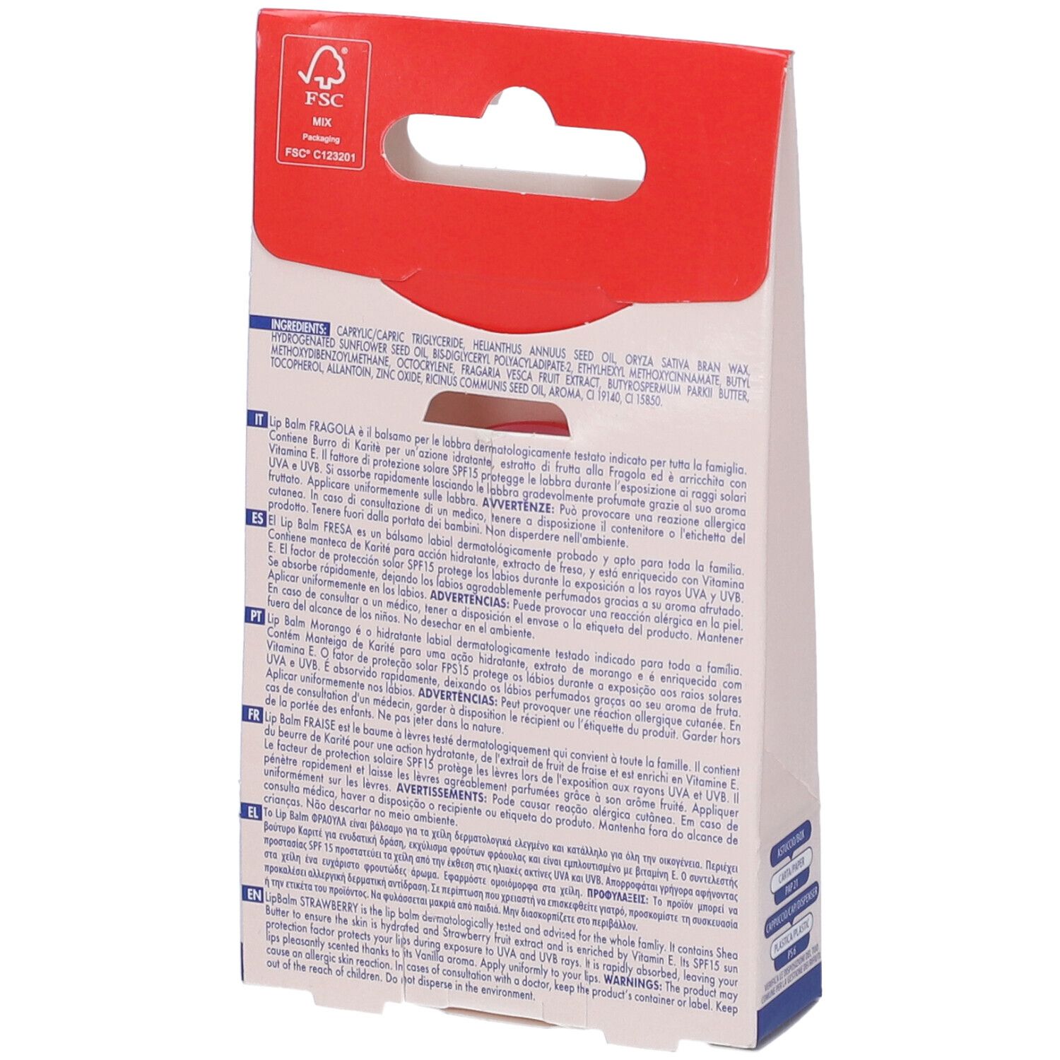 Pharmadoct Burro Cacao Fragola SPF15