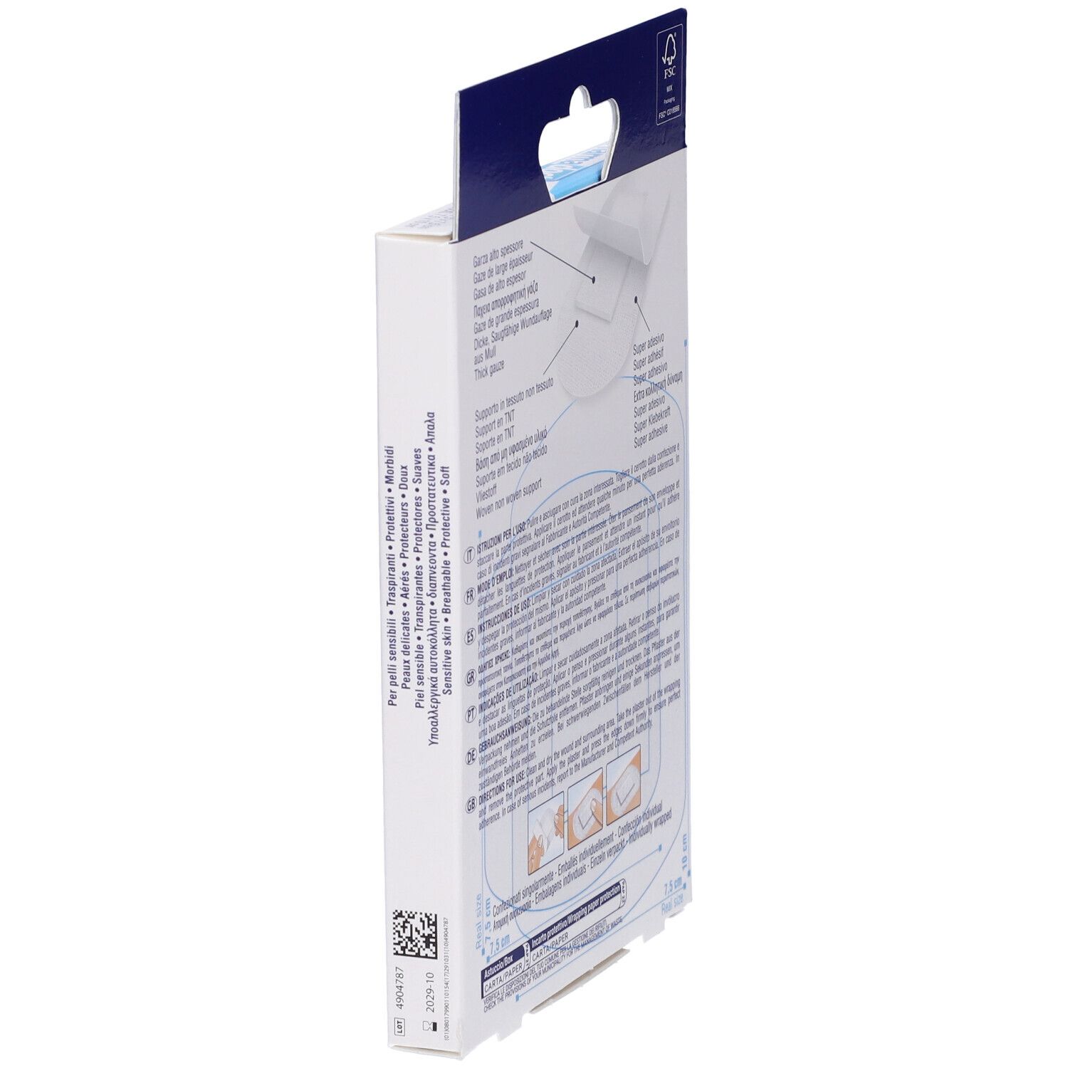 GIMA Cerotti Tnt Assortiti 2 Misure