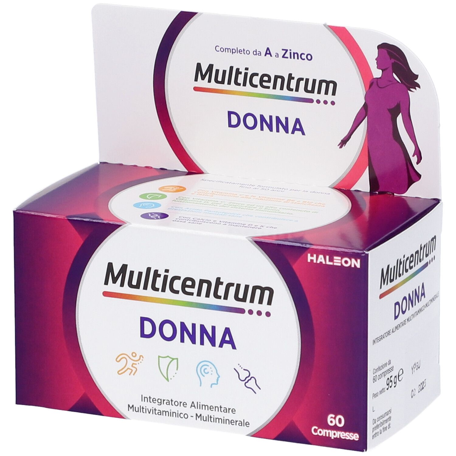 Multicentrum Donna Integratore Multivitaminico per Donne