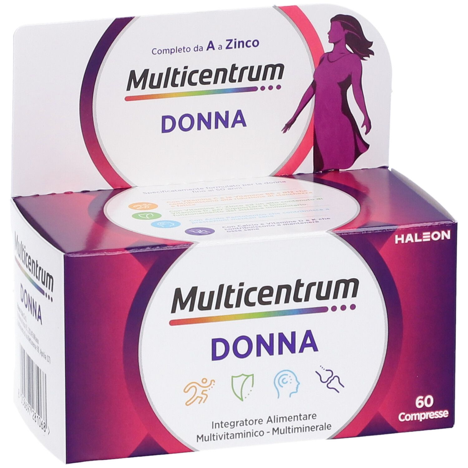 Multicentrum Donna Integratore Multivitaminico per Donne